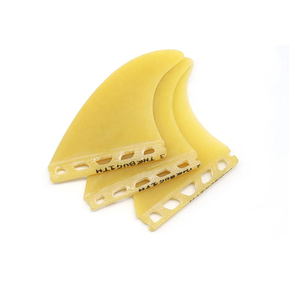 UNDERICE China Factory Handmade Surf Future 3 Pieces Fins Fiberglass Standard Thruster Upright Surfboard Side Fins