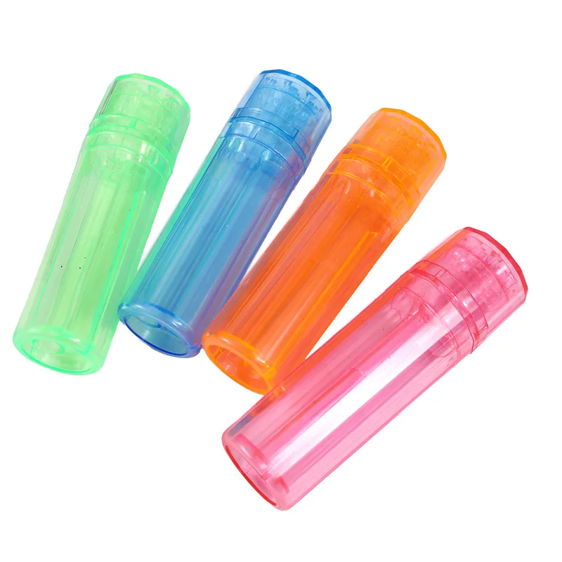 New Arrival Manual Plastic Herb Tobacco Grinder Crusher Spice 3 in 1 Pre-roller cone Filling &storage Machine