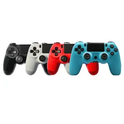 Hot Wireless Bluutooth Double Shock Gamepad For PC and Laptop PS4 Controllers Compatible Vibration Game Muti-colors Joystick
