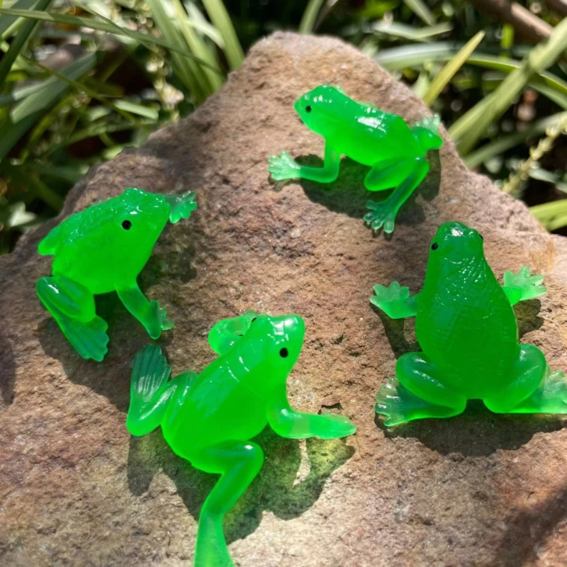 Hot Selling Unisex TPR Simulation Soft Glue Small Frog Toy Kids Aged 5 7 Years Classic Style Play PP Material Promotional Gifts