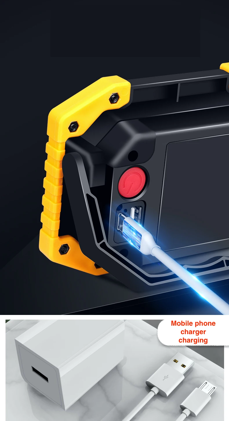 Factory hot sale rechargeable floodlight led 20w rechargeable flood light rechargeable led flood light Original and New