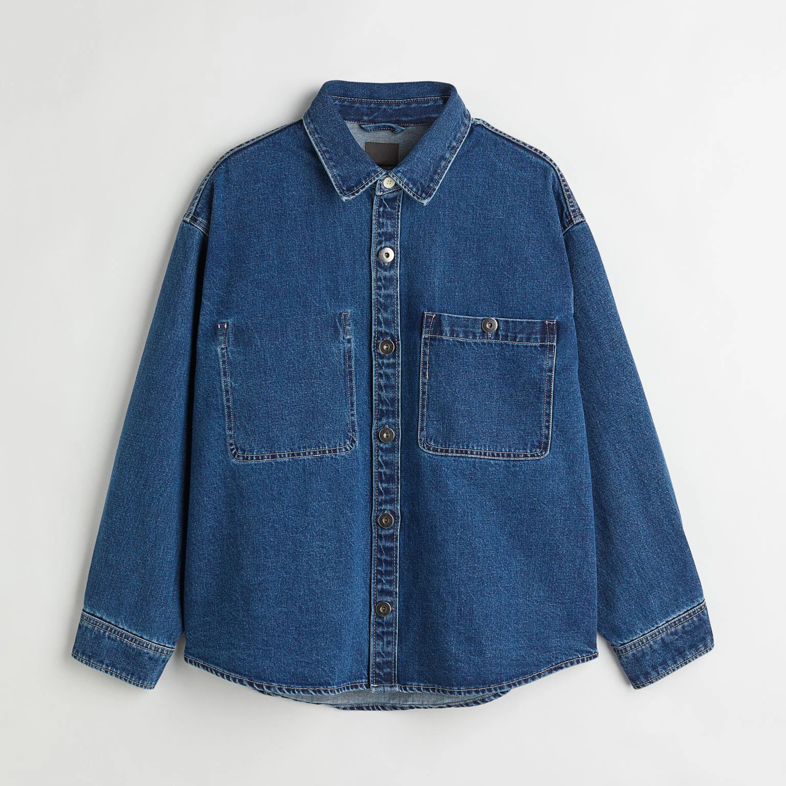 Custom New Sustainable Casual Outdoor Turn Down Collar Fashion Stylish Blue Light Blue Colors Men Jeans Jacket