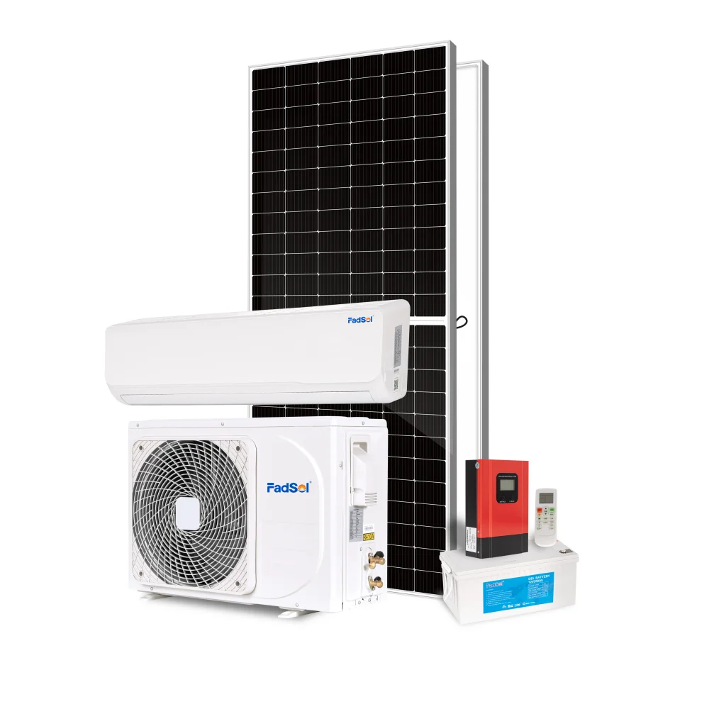 Солнечный Кондиционер переменного тока 9000BTU 12000BTU 18000BTU 24000BTU солнечный кондиционер вне сети DC 48 В