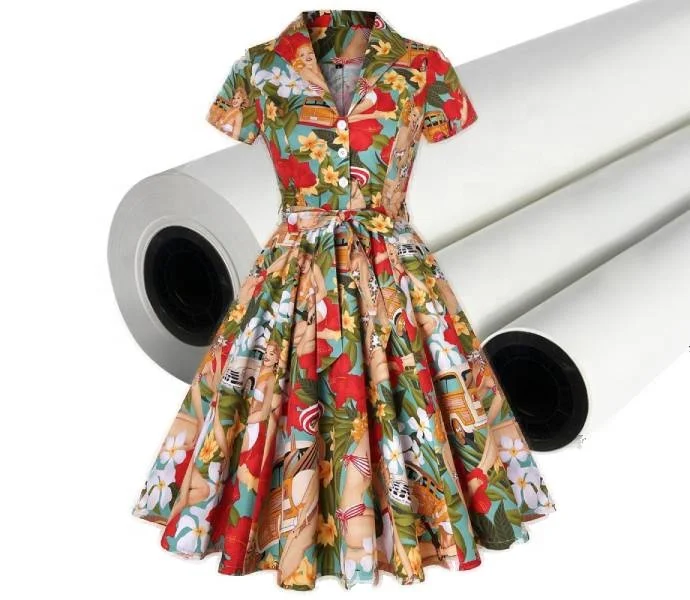 Reasonable price factory outlet digital printing roll to roll  dye sublimation transfer printing for jersey