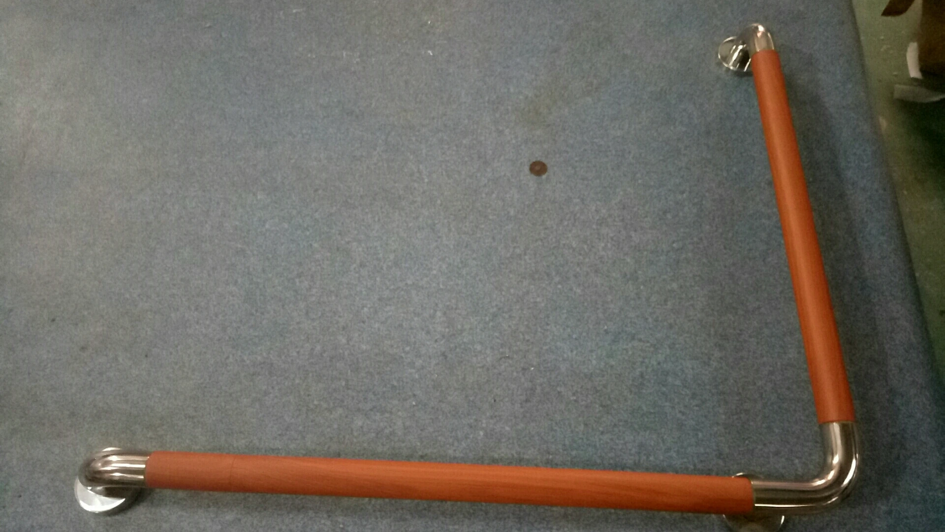 Поручни для унитаза L-образной формы LPD/поручни из нержавеющей стали для ванной комнаты