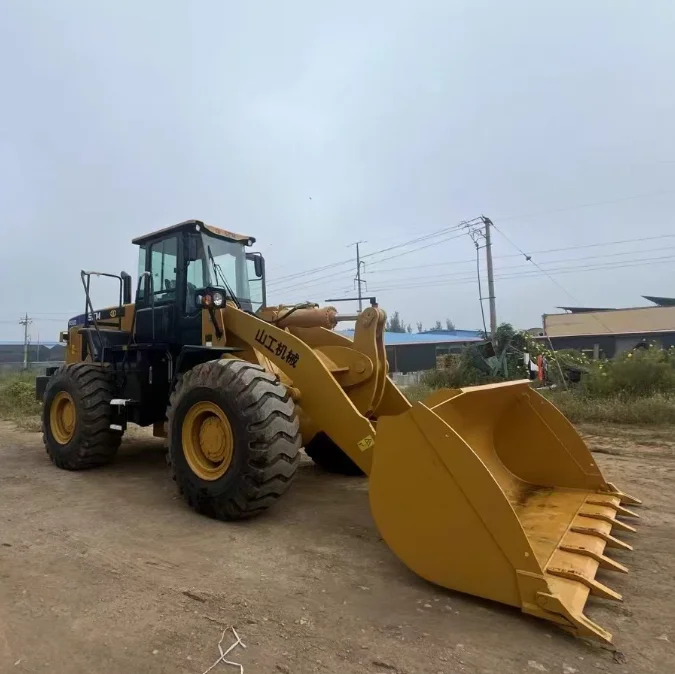 China Famous Brand SEM Front Wheel Loader 5 Ton SEM 655D & 652D High Quality front end loader with weichai engine