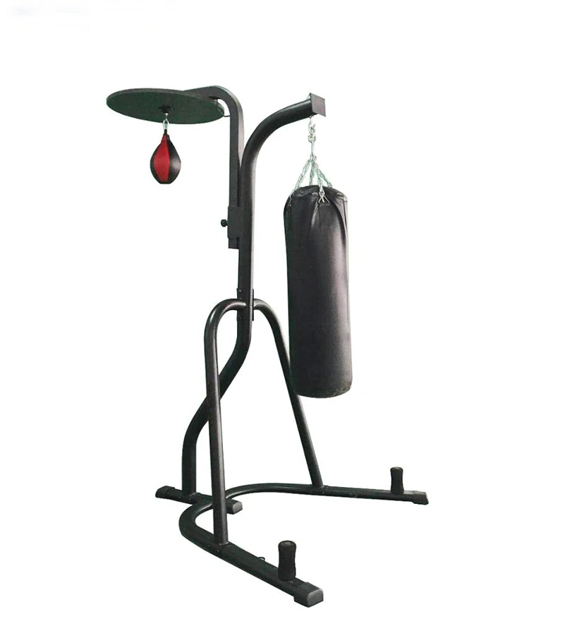 Hot Sale Dual Station Punching Bag Stand Heavy Bag  Speed Bag Stand