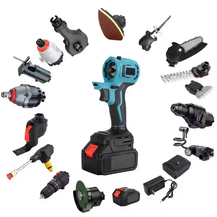 Brushless lithium multi-purpose multi-functional rechargeable power tools set home tool set lithium universal