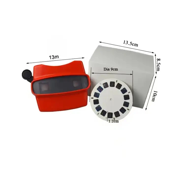 Science Educational Photo Slide Viewer 3D Viewer Machine View Master Viewfinders Toys for Kids with Film Reels