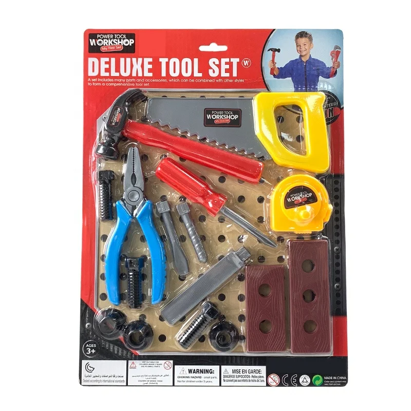 Hot Sale Play House Set Toys Repair Tool Box Kit Tool Plastic Tool Play Set Toy For Boy