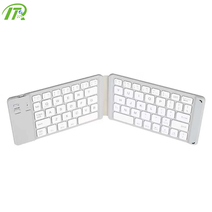 Hot Selling Cheap Mini Folding Arabic English Wireless Keyboard for PC Tablet