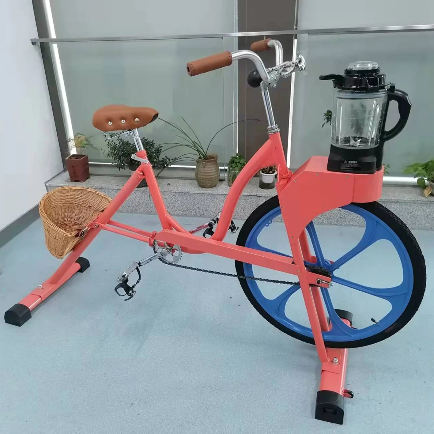 EXI Fitness Band exercise bike /steel Body Building Upright Bike/non-electric pedal