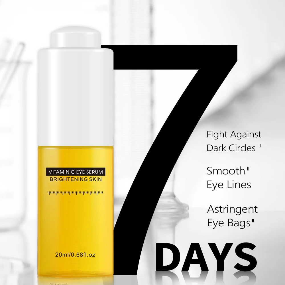 Private Label Eye Serum Vitamin C HA Nicotinamide Anti-aging Hydrating Whitening Skin Serum