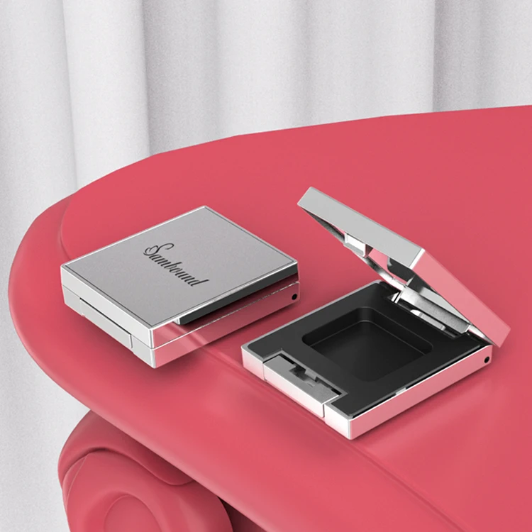 foundation magnetic luxury wholesale powder selena Custom empty container norvina private label eyeshadow case makeup pallets