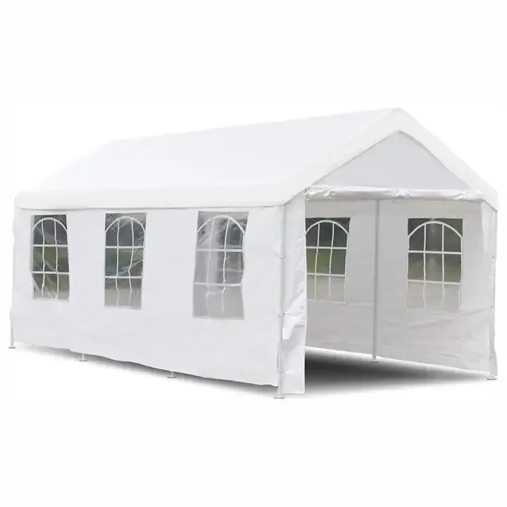 Luxury Morden Outdoor Backyard  Canopy Pavilion With 4-side Mosquito PE Gazebo