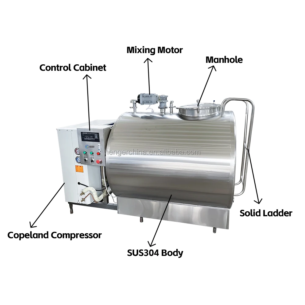 water milk cooler tank blood cooling storage tank