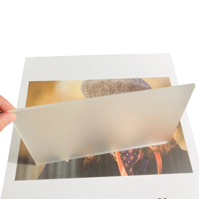 Factory Transparent PMMA Matte Cast Large Size Frosted Clear Translucent Acrylic Sheet