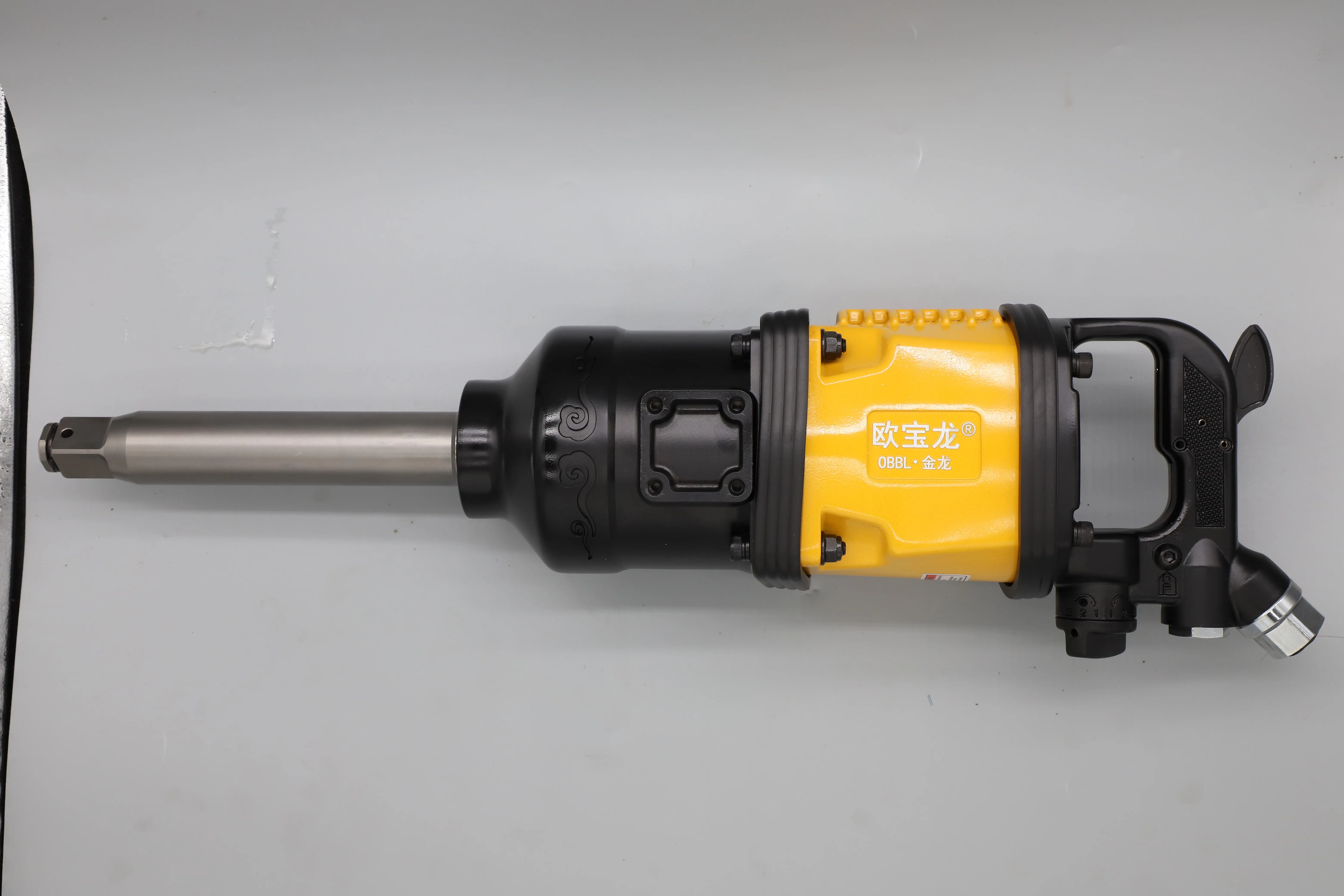 OBBL Heavy Duty Professional Industrial Air Impact Wrench 1 Inch Air Gun Pneumatic Air Tools for Truck and Buses