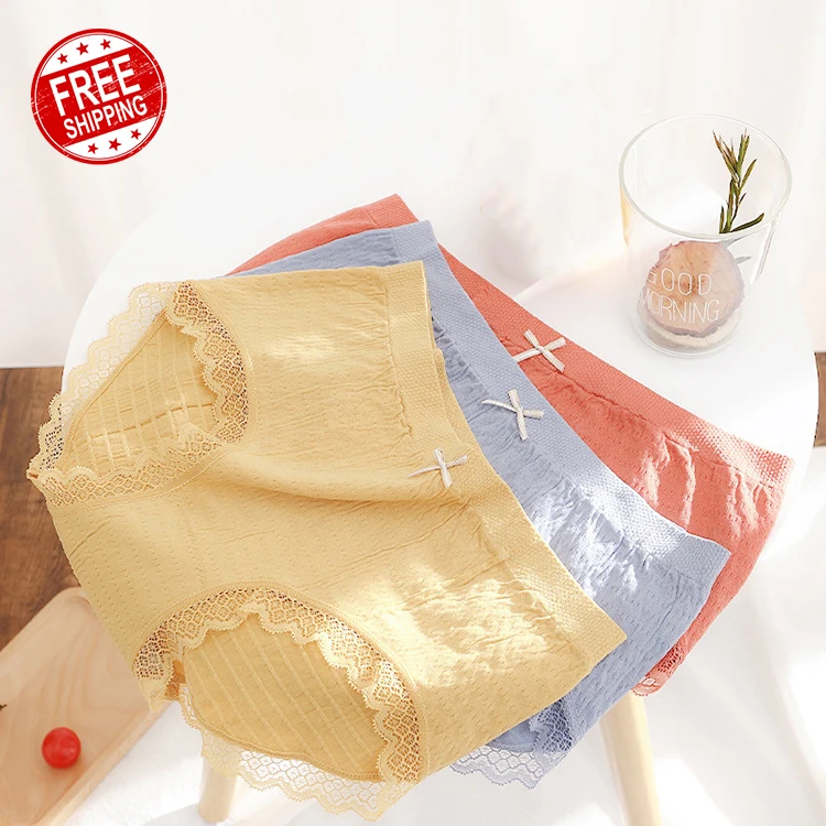 Лидер продаж Amazon, женское нижнее белье большого размера, дышащее нижнее белье, женские бесшовные трусики для женщин
