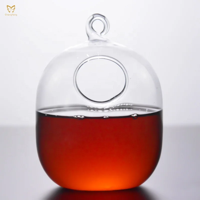 Special juice tank for restaurant,Creative Cocktail Glass Hanging Glass Bottle