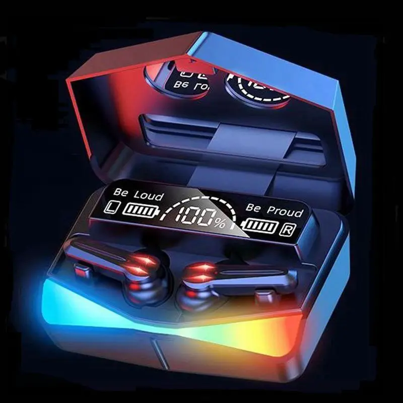 M28 Gaming Earbuds 65ms Low Latency Tws Earphones With Mic Bass Audio Sound Wireless Headsets For Mobile Phone Gamer