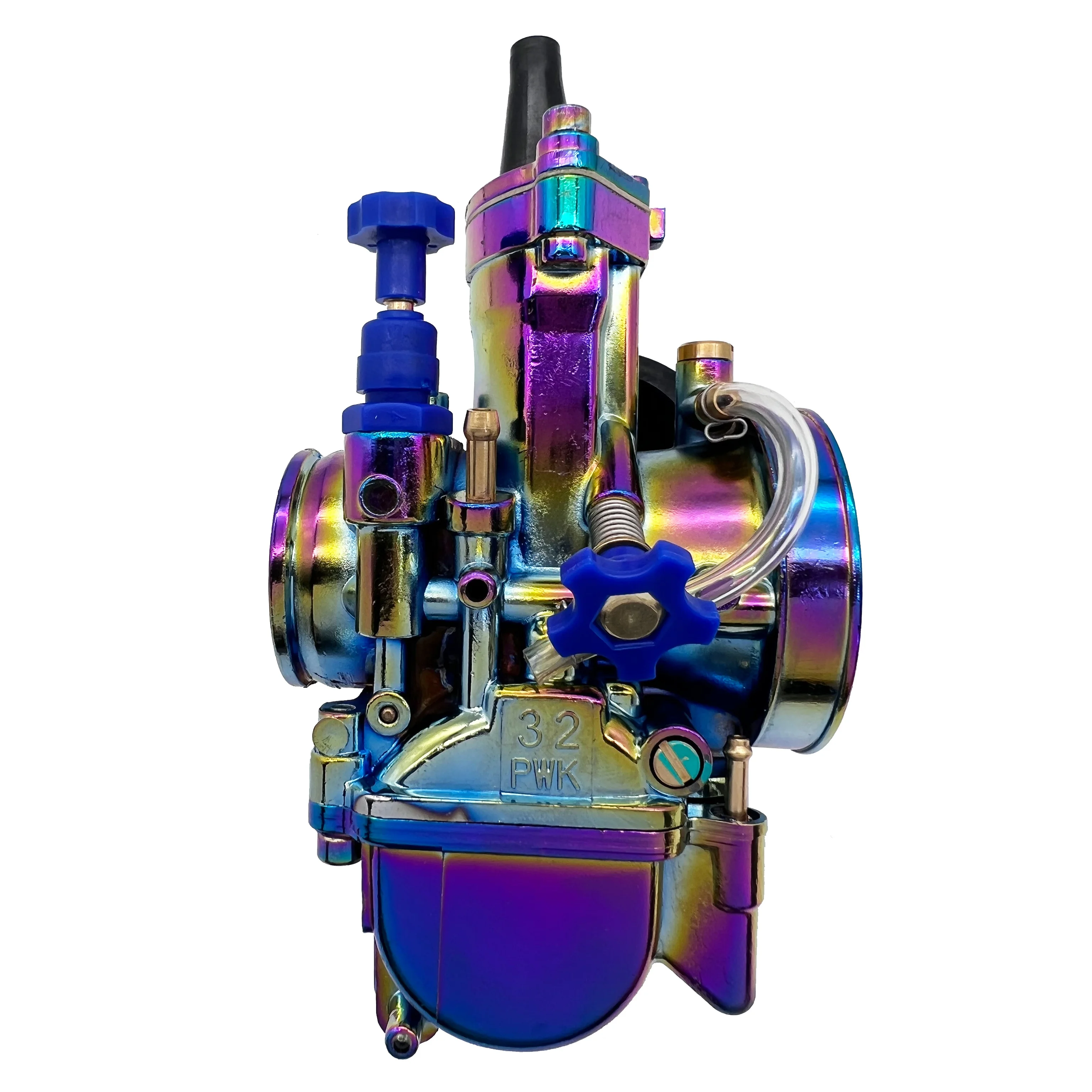 Motorcycle New Colorful Carburetor With Power Jet PWK 28 30 32 34MM For Universal 2T 4T Keihin Scooter ATV UTV 250CC