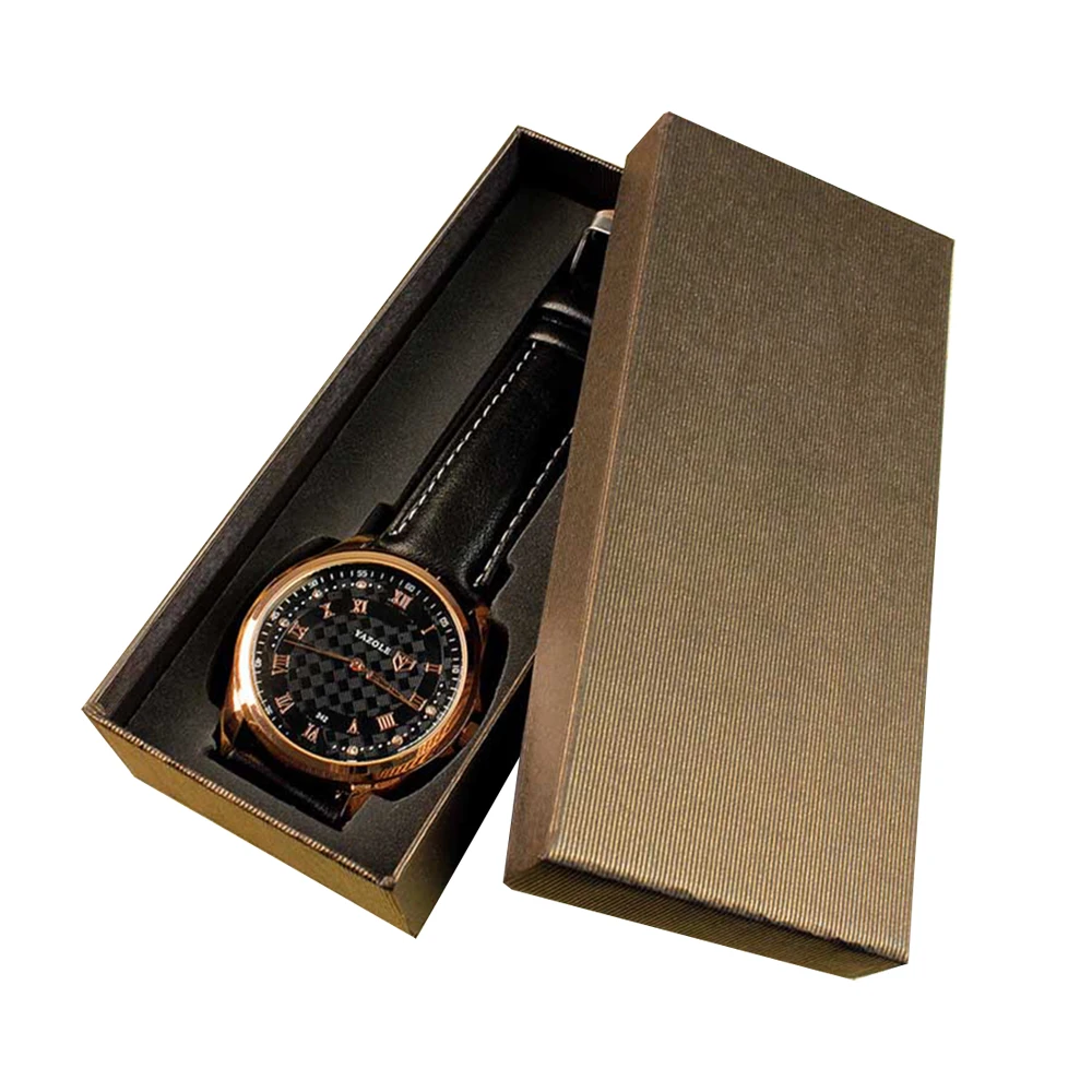 Wholesale Custom Logo Printed Foldable Gift Paper Luxury Packaging Watch Box Customized Logo Rigid Boxes Glasses Men OEM Brand