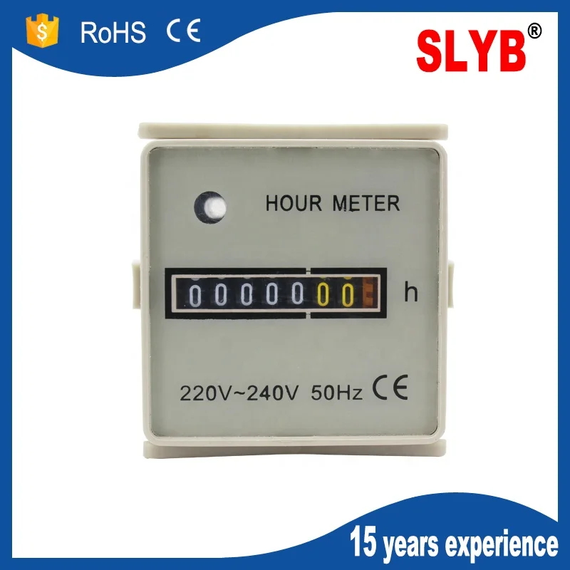 Digital Hour Meter 220V-240V Counter HM-1
