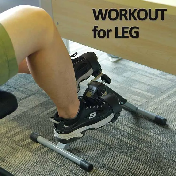 Portable Foot Peddler Folding Rehabilitation Pedal Exerciser Mini Exercise Bike