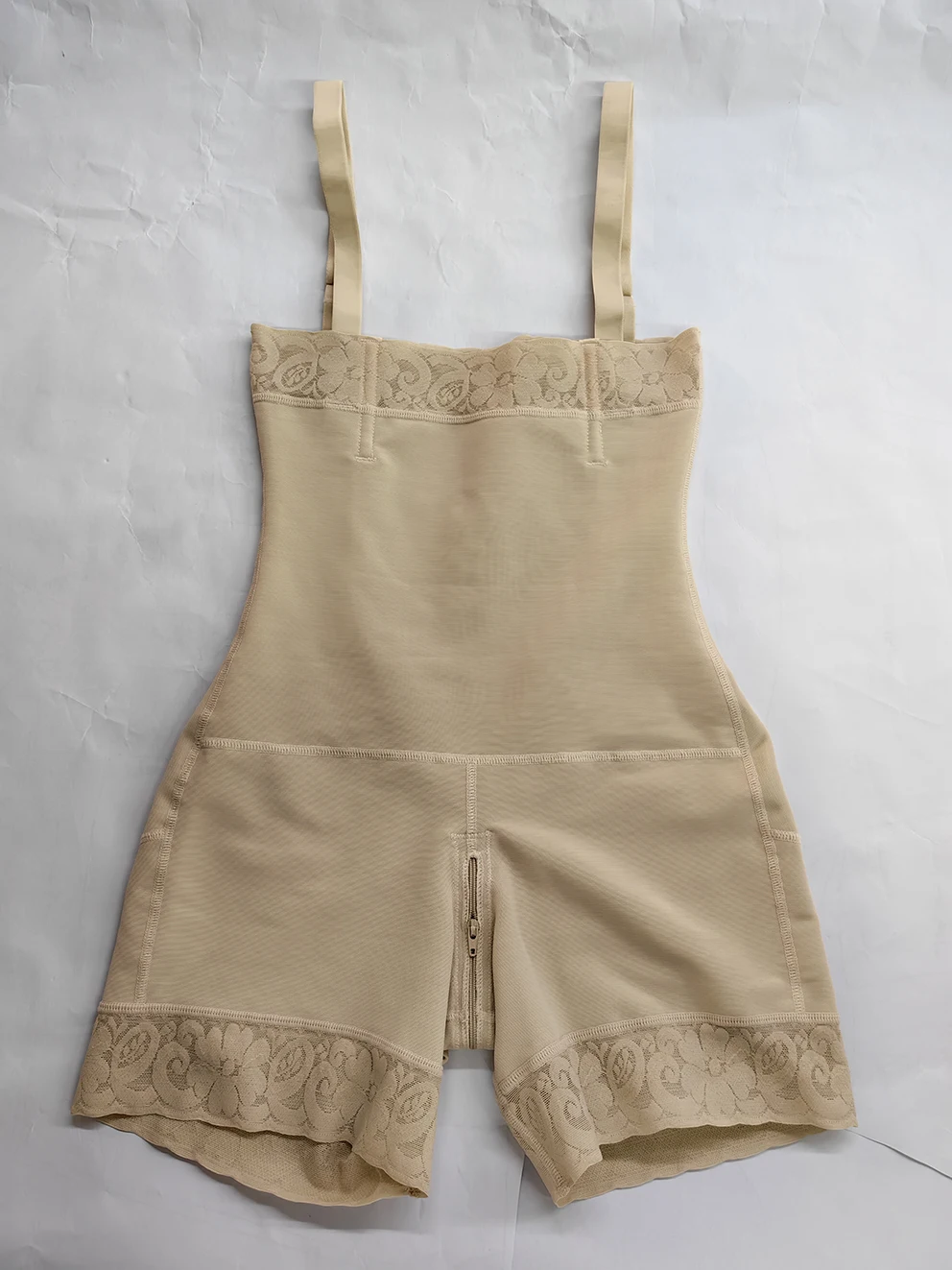 Colombian Fajas Colombianas Post Surgery Tummy Control Butt Lifting Shapewear Panties with Zipper Crotch for Women