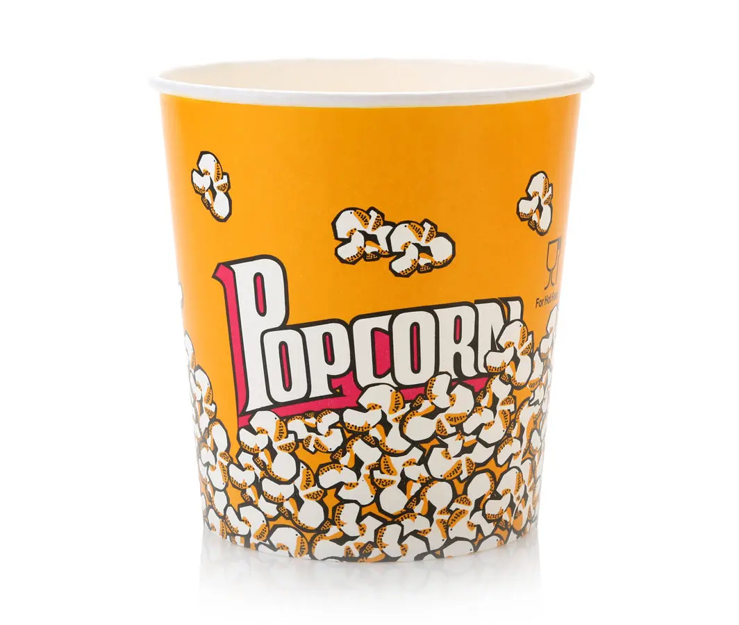 Hot Sale Custom Print 32OZ 64OZ Popcorn Bucket Fried Chicken Box Takeaway Fast Food Buckets