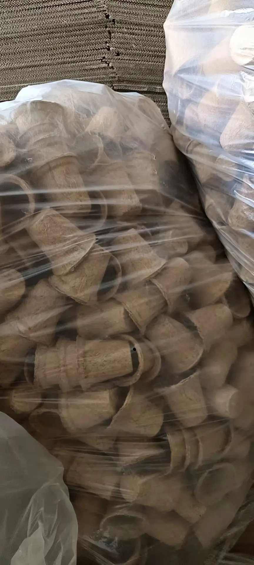 Wholesale 6 inch diameter Biodegradable Seedling Starter Planting peat pots