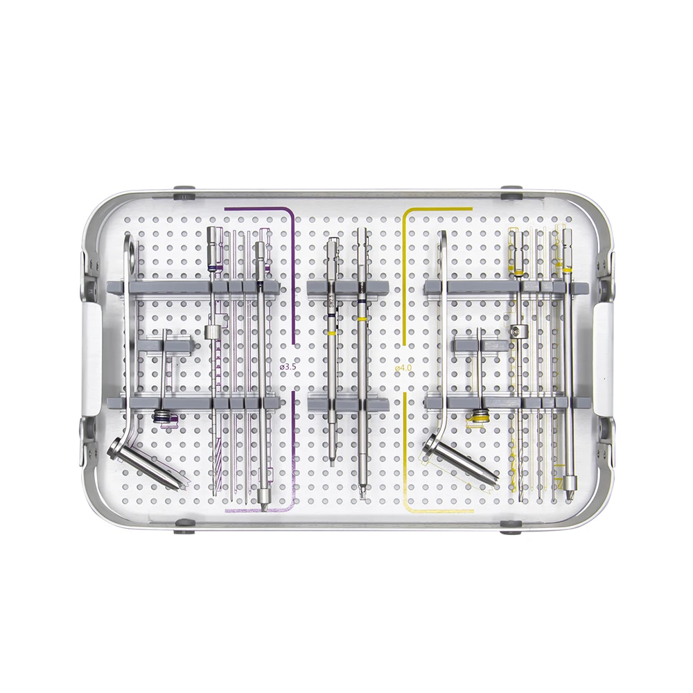Factory Price cannulated compression headless  2.5/3.0/3.5/4.0mm Herbert Screw Instrument Set for Fracture Surgery