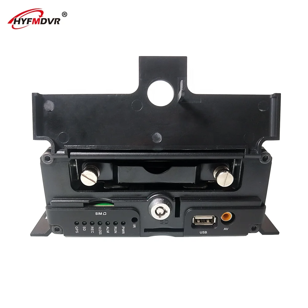 HYFMDVR Factory Direct 4 Channels 1080P AHD SDI Car DVR Car MDVR Car Monitoring Host Mobile DVR