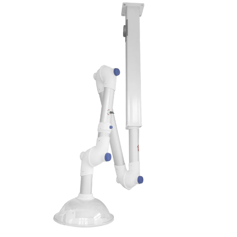 Good price Dental PP suction arm Laboratory fume extraction arm china furniture supplier dust extractor suction arm