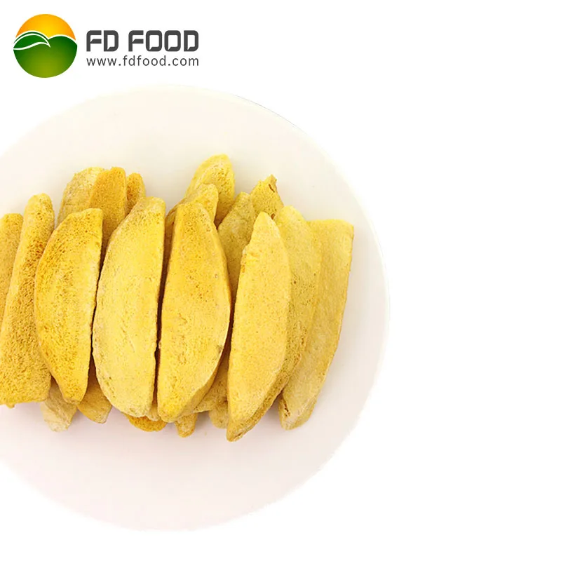 in stock No added sugar freeze dried fruit mango freeze-dried lyophilization mango