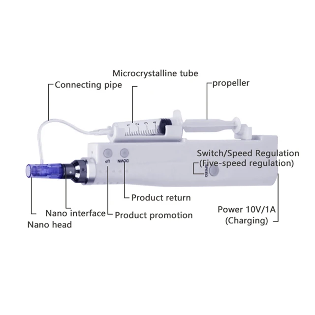 Skin Boosters hyaluronic acid injected with mesotherapy gun no downtime rejuvenation for cosmetic aesthetics