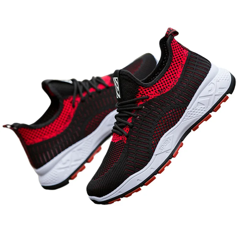 Mens Fashion Shoes Running Breathable Anti Slip Sports Sneakers