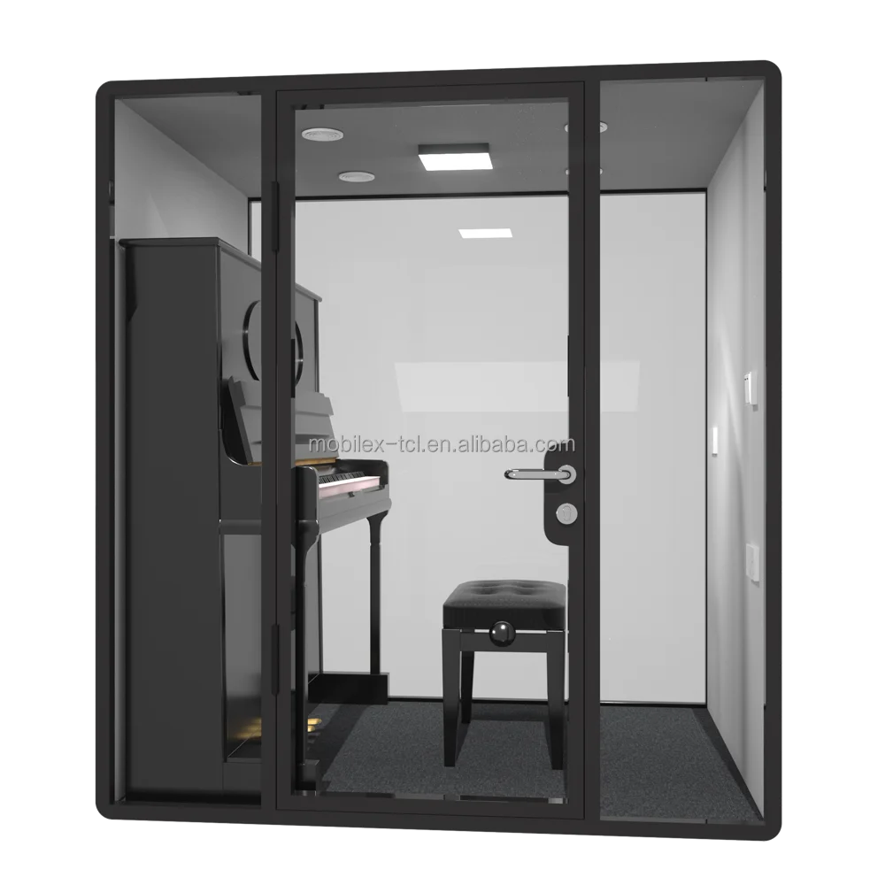 Sound Recording Practice Acoustic Soundproof Booth Musical Pod