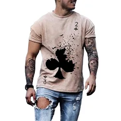 New Trend Cotton Male T-shirts Casual Men T Shirt Printed Funny Graphic Tshirt Mens T Shirts