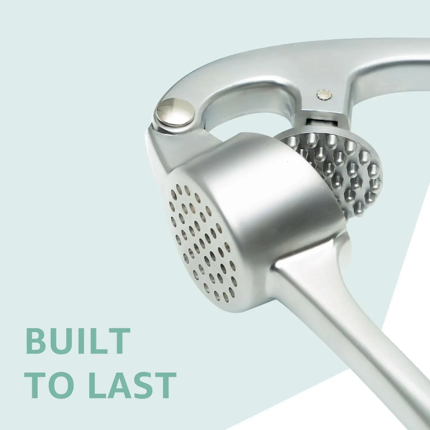 Factory Hot Sell Kitchen Accessories Tool Garlic Peeler Brush Stainless Steel Garlic Press