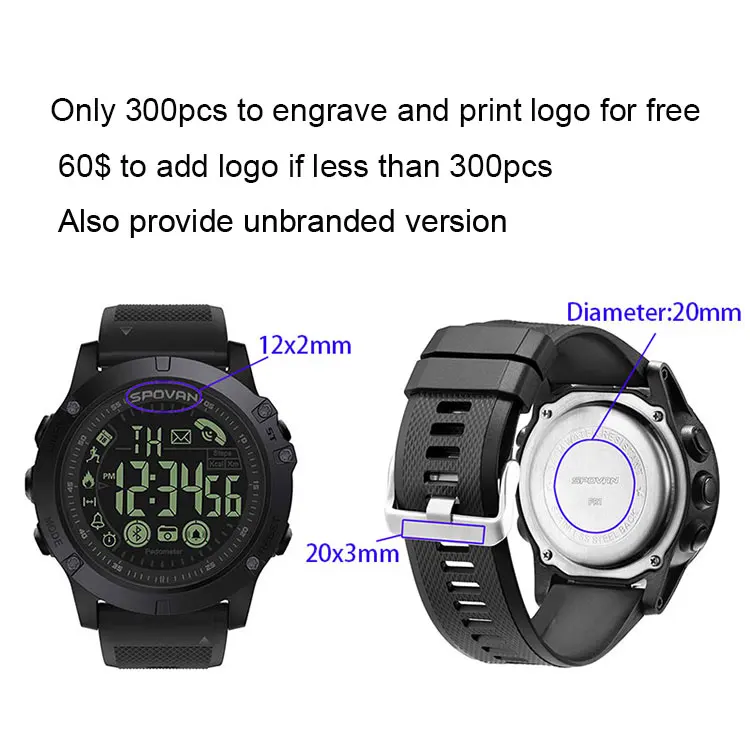 Spovan Wholesale CE Custom Mens Watch