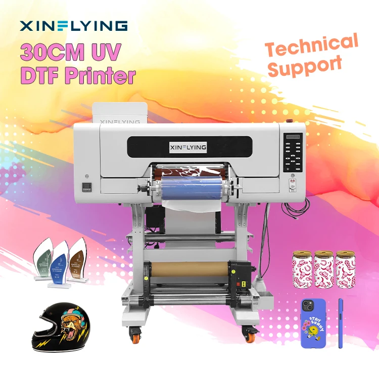 Принтер UV DTF 30 см размер 3 I1600-U1 принтеры CMYK + W V