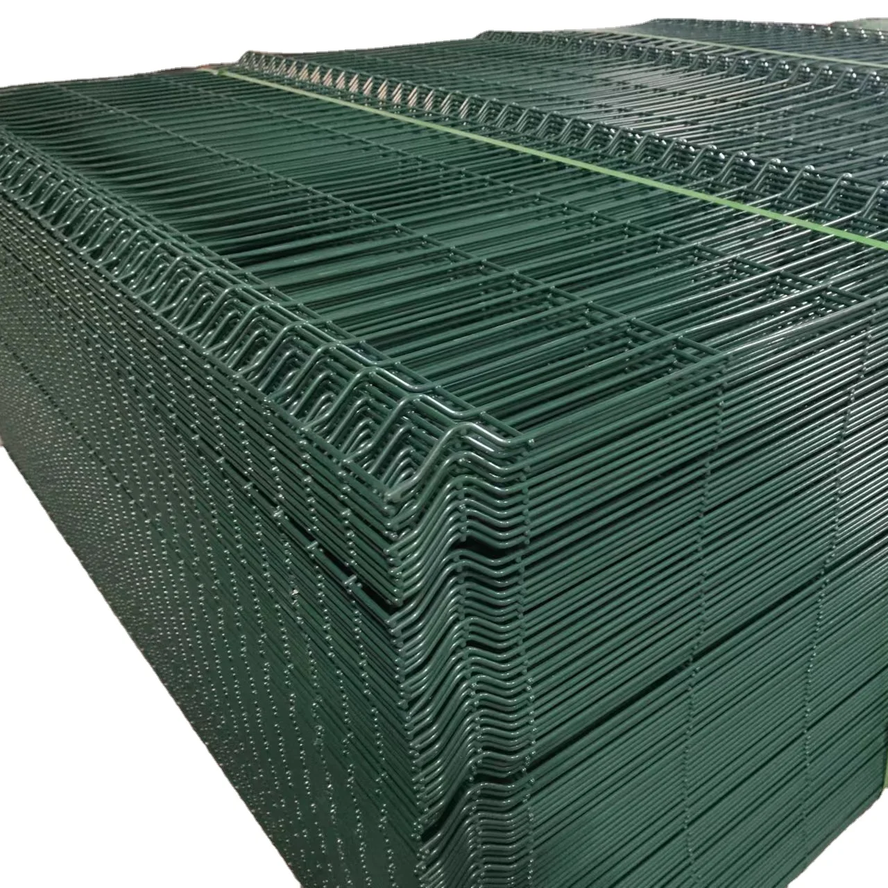 Garden 2.5MM 3d Iron Galvanized Pvc Coated Welded Wire Fencing Fence 3D Curved Mesh Fence