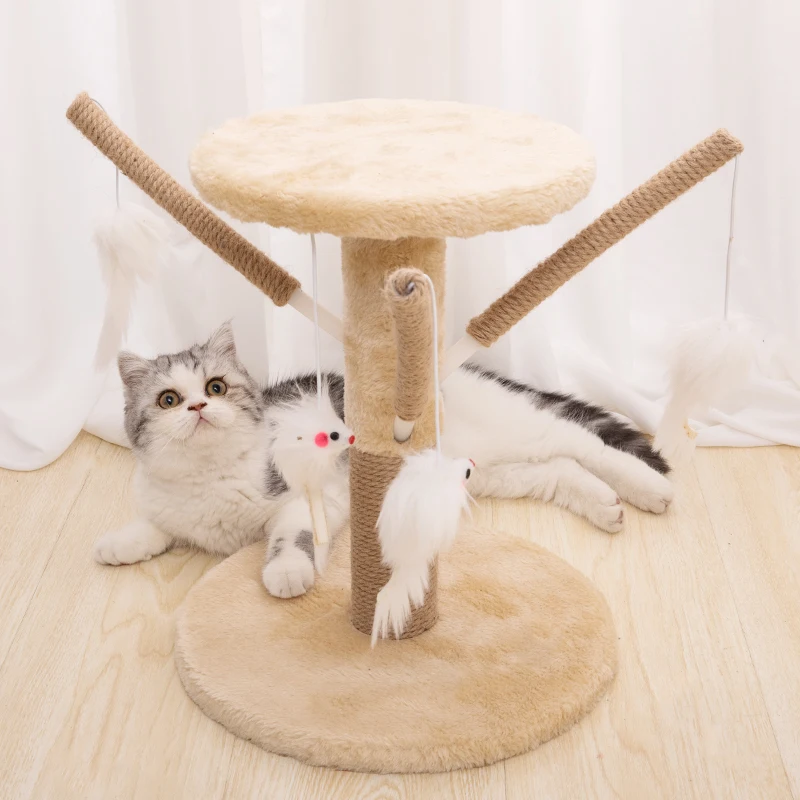 Luxury Hot Sale Custom Design Cat Scratcher Tree Tower For Cat Play