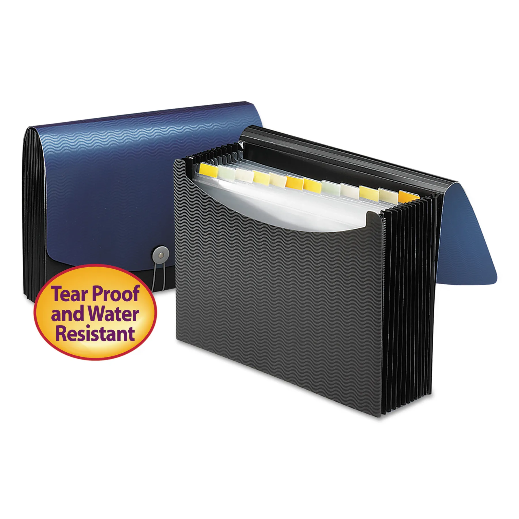 A4 PP Plastic 24 pocket Expandable File Organizer Filling Folder For Office School Supplies