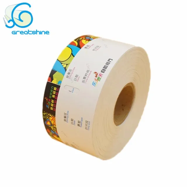 Custom High Quality Waterproof Lottery Tickets