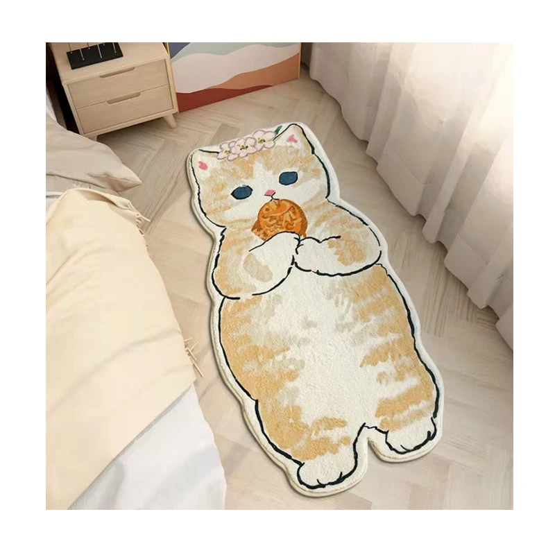 Мягкий длинный ковер для гостиной, нескользящий напольный коврик с татами для спальни, декоративный кашемировый ковер для детской комнаты