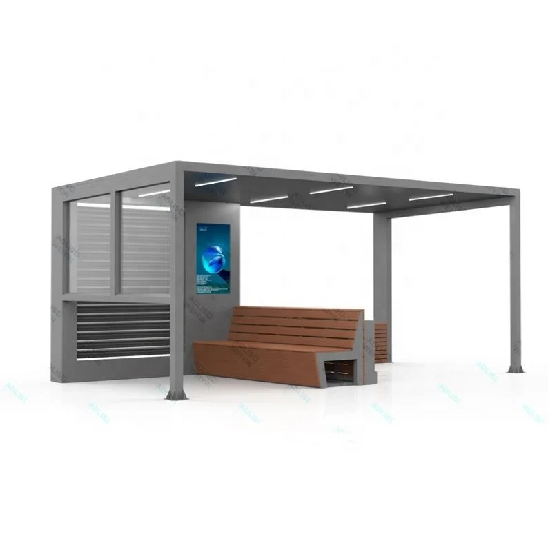 Promotional OEM Low Price Bus Shelter Glass Window