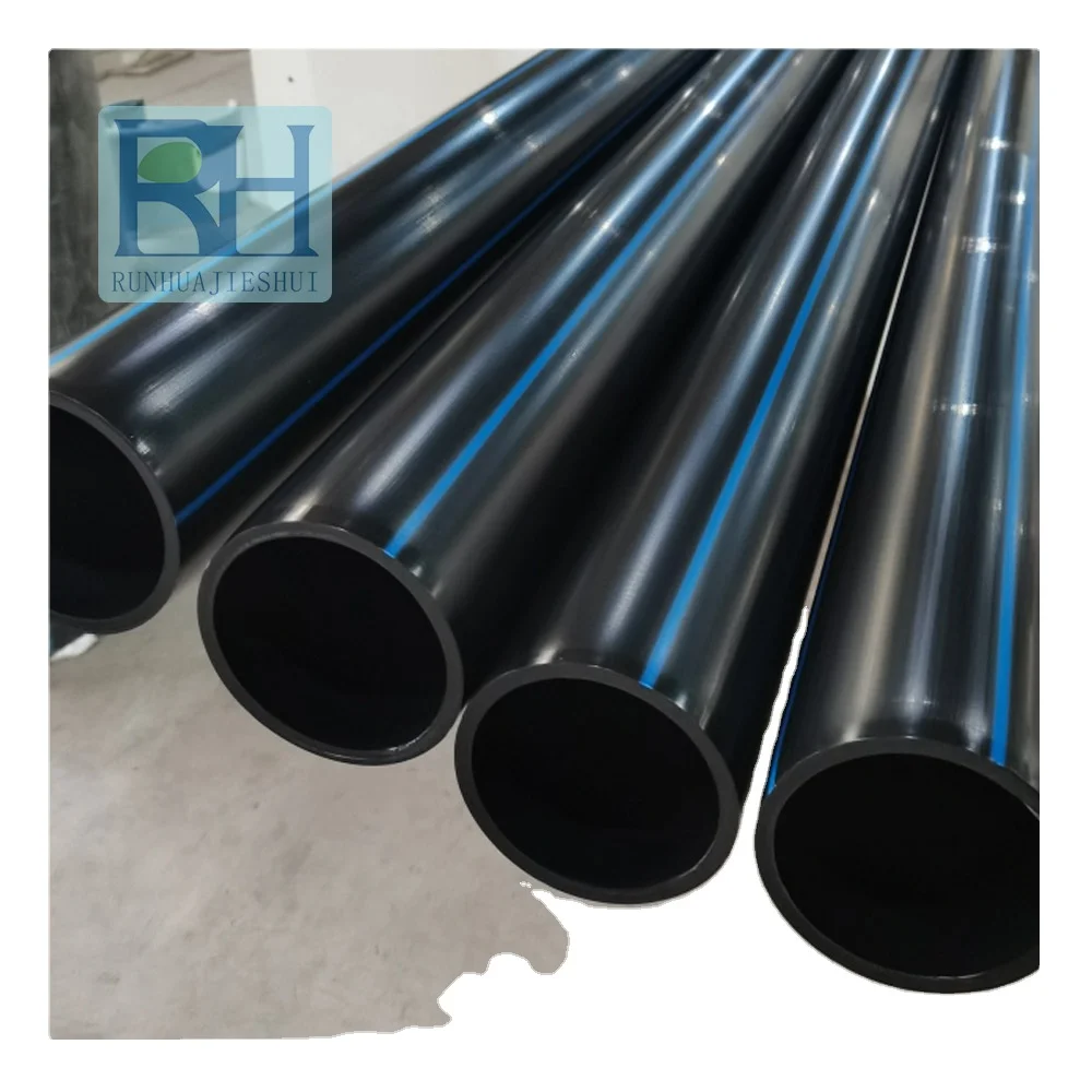 Irrigation HDPE pipe watering factory  water-saving irrigation systems HDPE round pipes